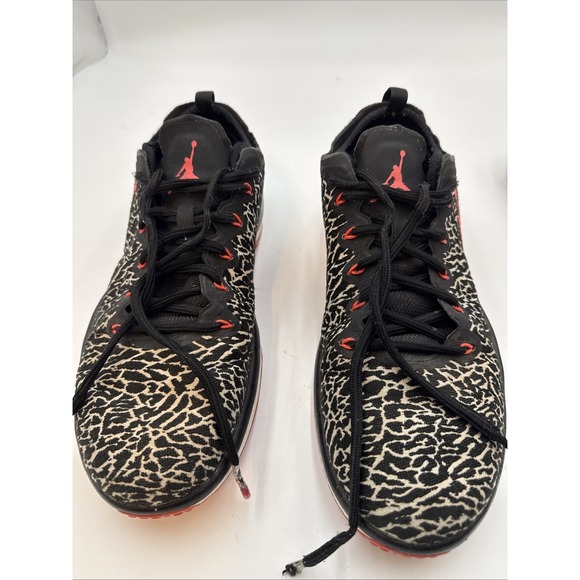 NIKE Jordan Trainer - Black 'Elephant Infrared' - Men's Size 11 - Picture 1 of 10